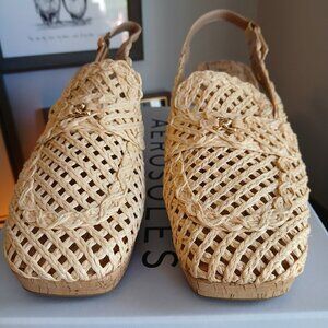 Santiago Raffia Sandals